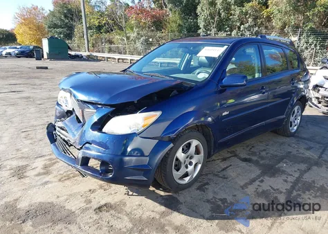 2005 Pontiac Vibe из США, поврежденный, VIN 5Y2SL63835Z400657